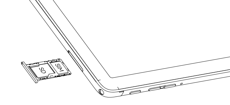 Tablet Cubot Tab 20 sim card